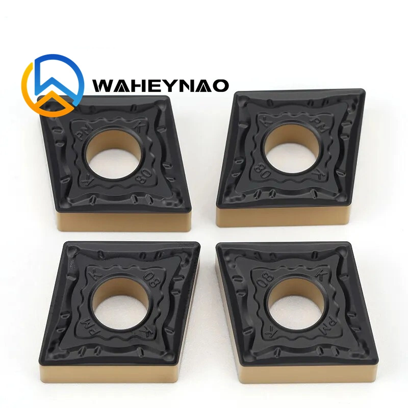 Waheynao 10PCS Cnmg Tungsten Carbide Insert CNC Lathe Carbide Turning Inserts