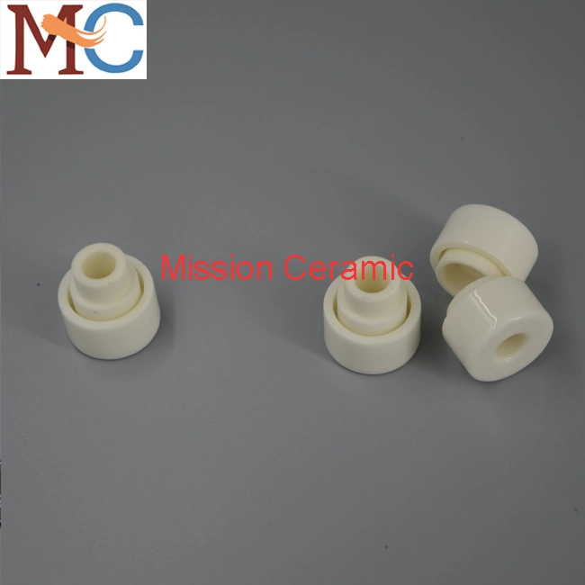 95% 99% Large Size Alumina Al2O3 Ceramic Flanged Tubes