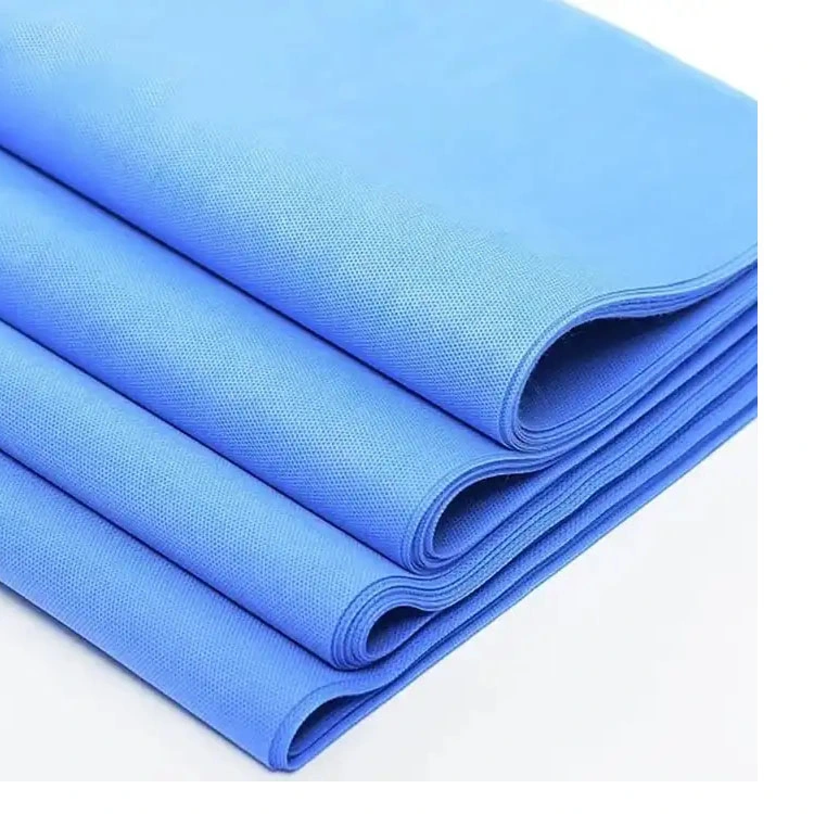 Super Soft Embossing SMS Non Woven Fabric Breathable Waterproof SMS Nonwoven Fabric