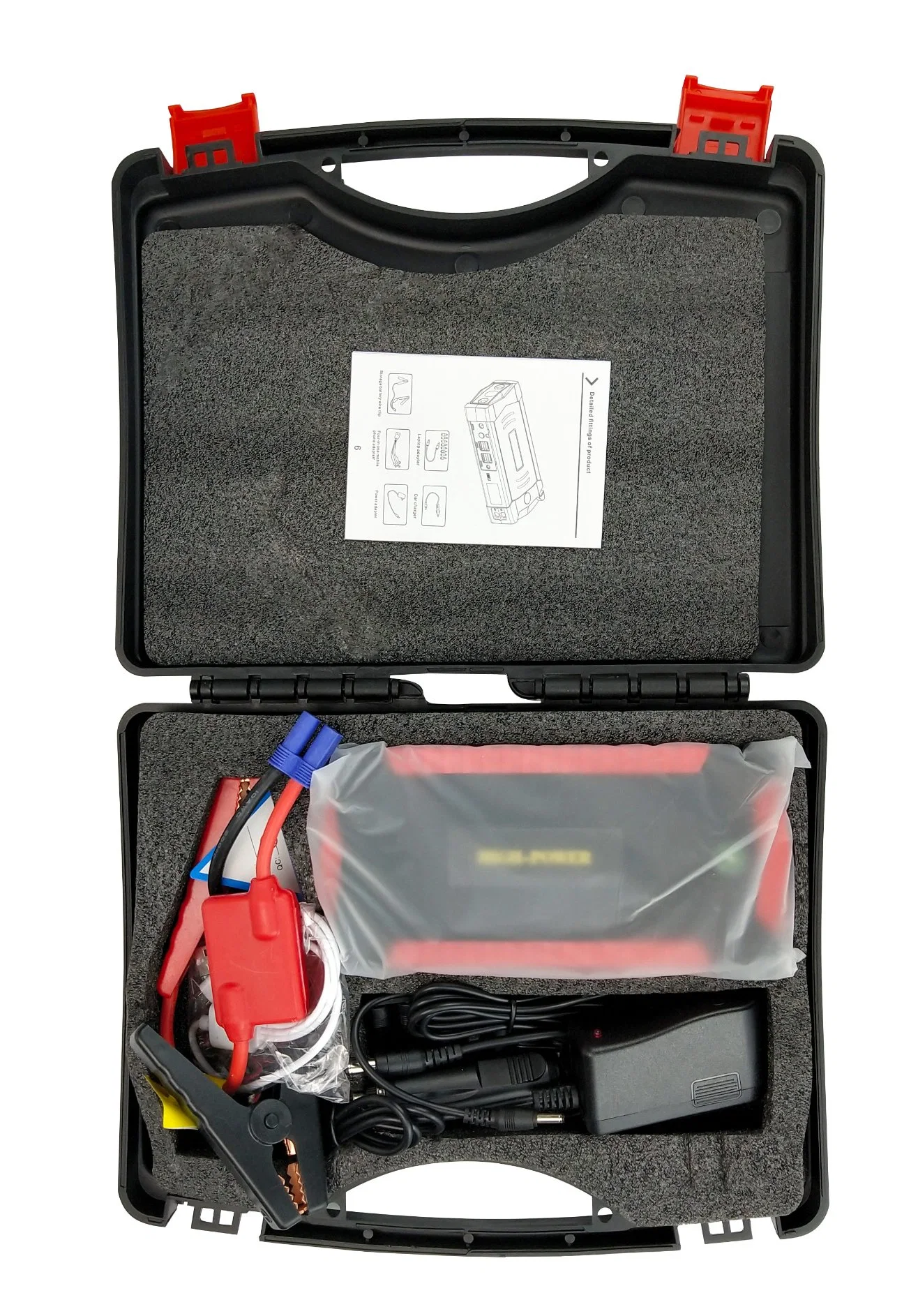 High Power 69800mAh Portable Power Bank Lithium Battery Kit 6 Volt Battery Booster Car Jump Starter