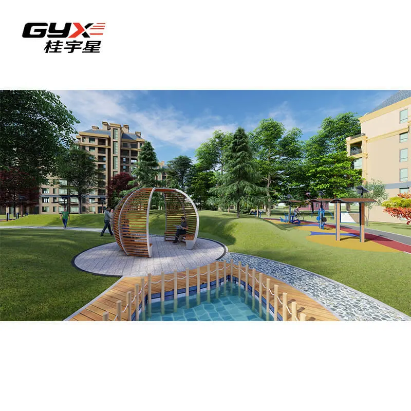 Factory Direct Supply Certified Street Workout Product Community Park Open Air Gym Equipment with High Quality