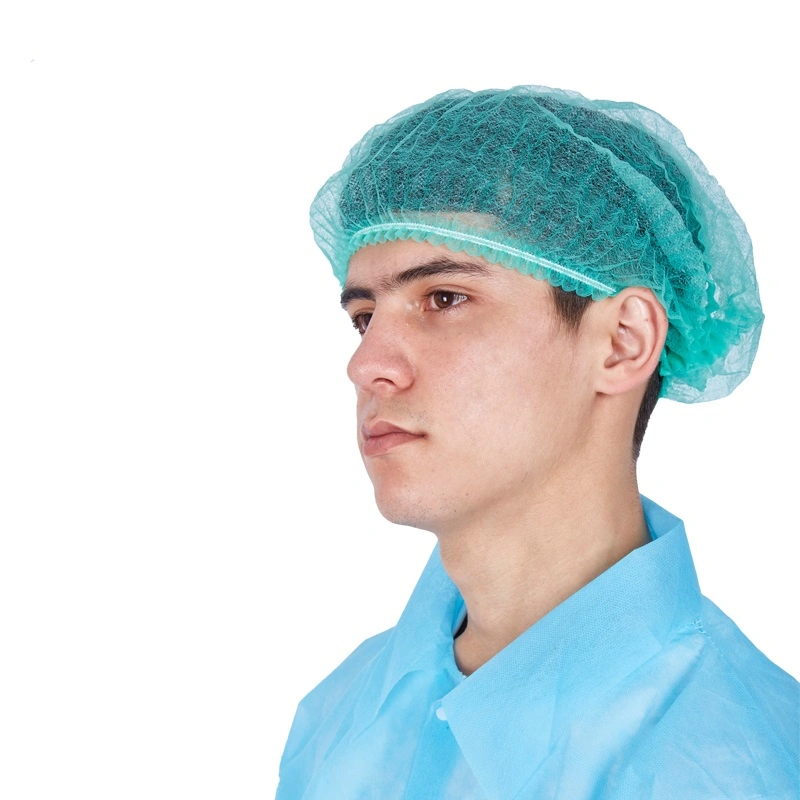 Disposable Non Woven Cap PPE Hood Head Cover Bar Cap