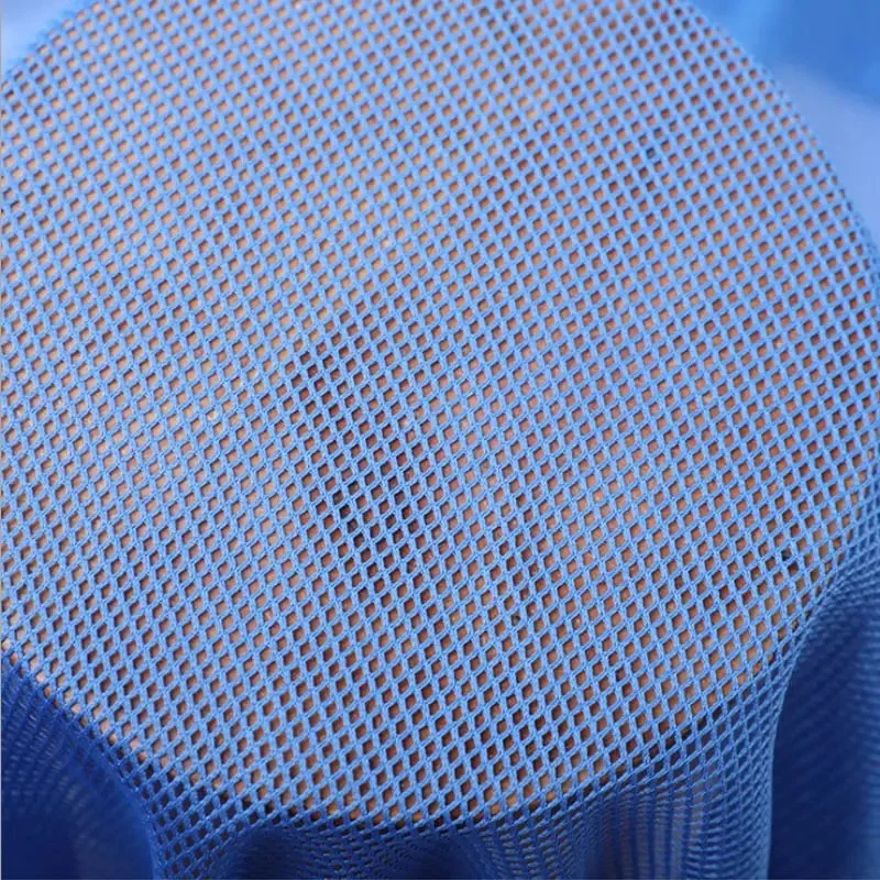 2 * 2 Mesh-Gewebe 100% Polyester 4 Way Stretch-Stoff für Mesh Tops Mesh Chair Sportswear Schuluniform Futter