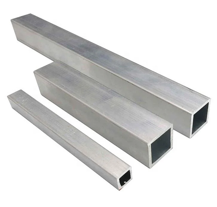 Fast Delivery Extruded Square/ Rectangular Tubes Aluminum Pipes for Bending