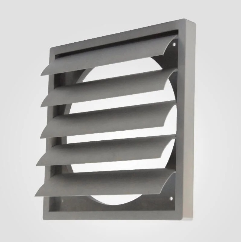 Ventilation System Accessories Plastic Air Louver Grille Diffuser Hood