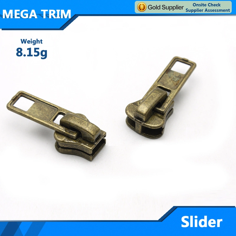 8.15g Garment Metal Zipper Slider Wholesale