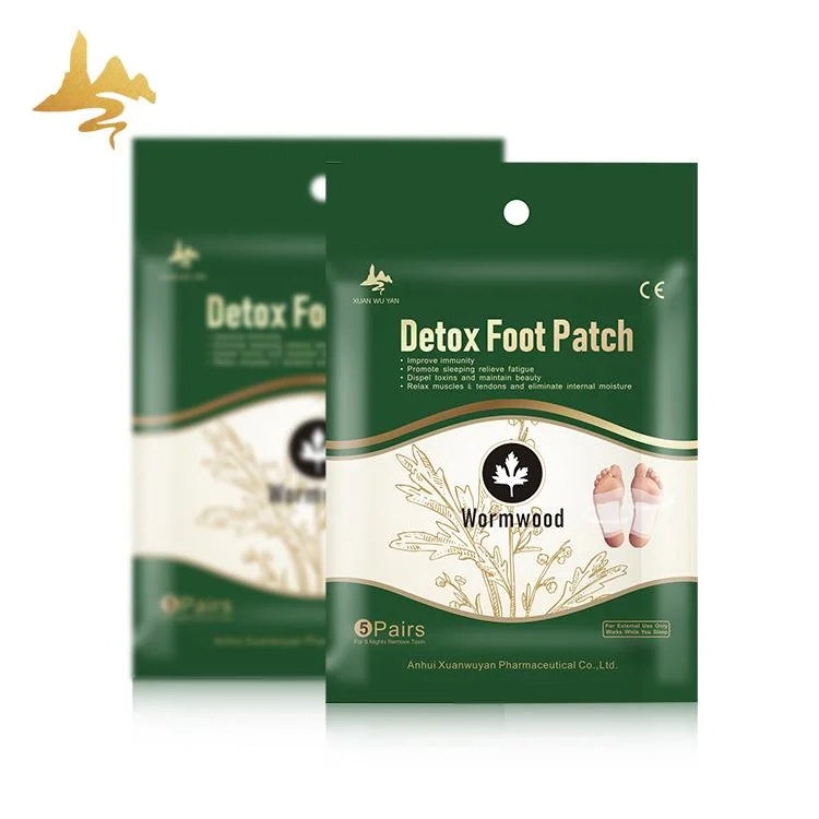 Factory Best Price Chinese Herbal Body Detox Slimming Foot Patch for Adults