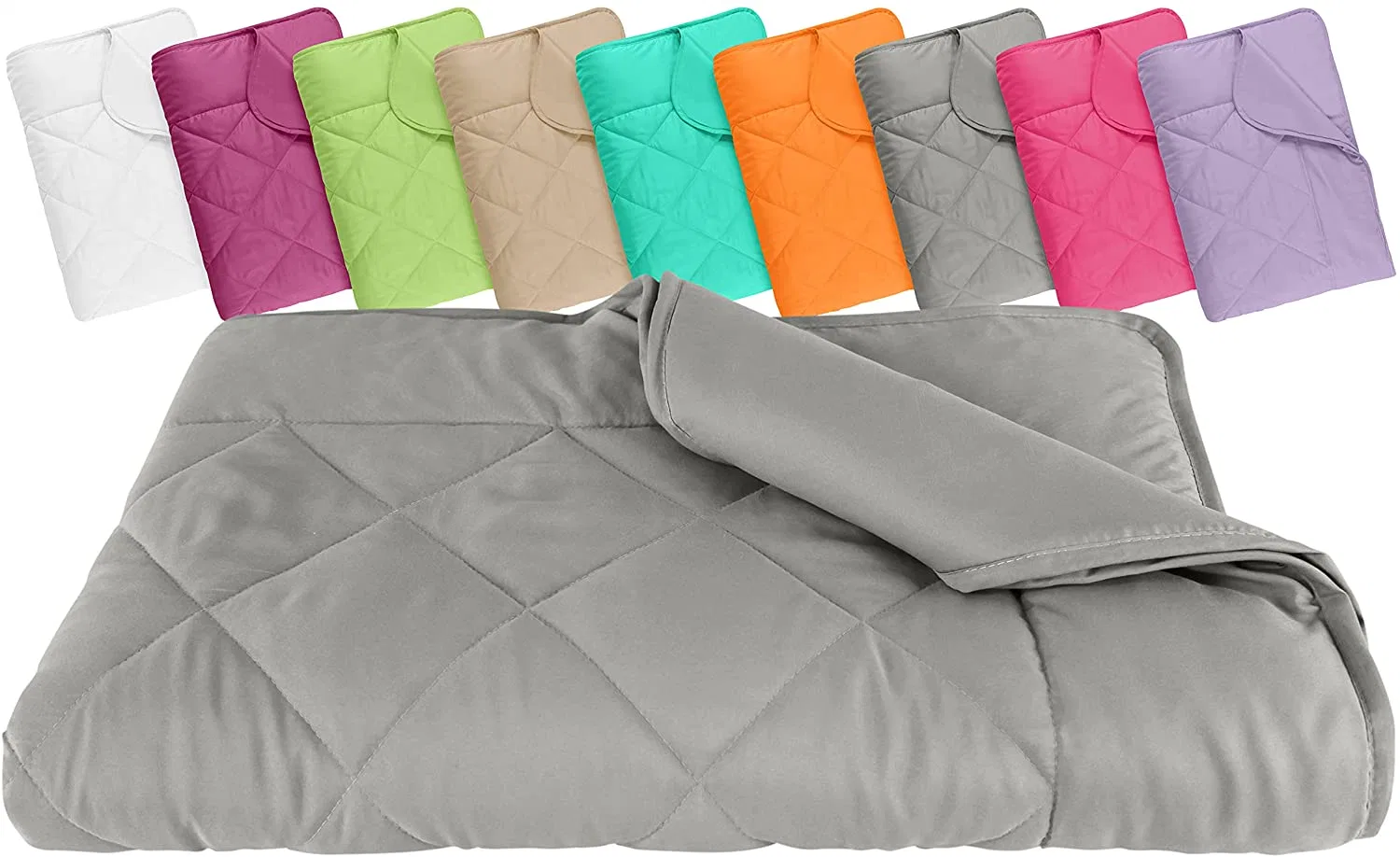 Bedding with Warm Duvet Filling, Hypoallergenic, Quilted Duvet for Allergy Sufferers