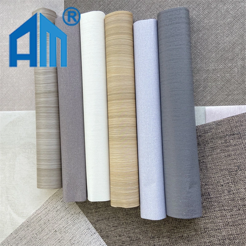 Furniture Wooden Grain Solid Color PVC Decorative Film