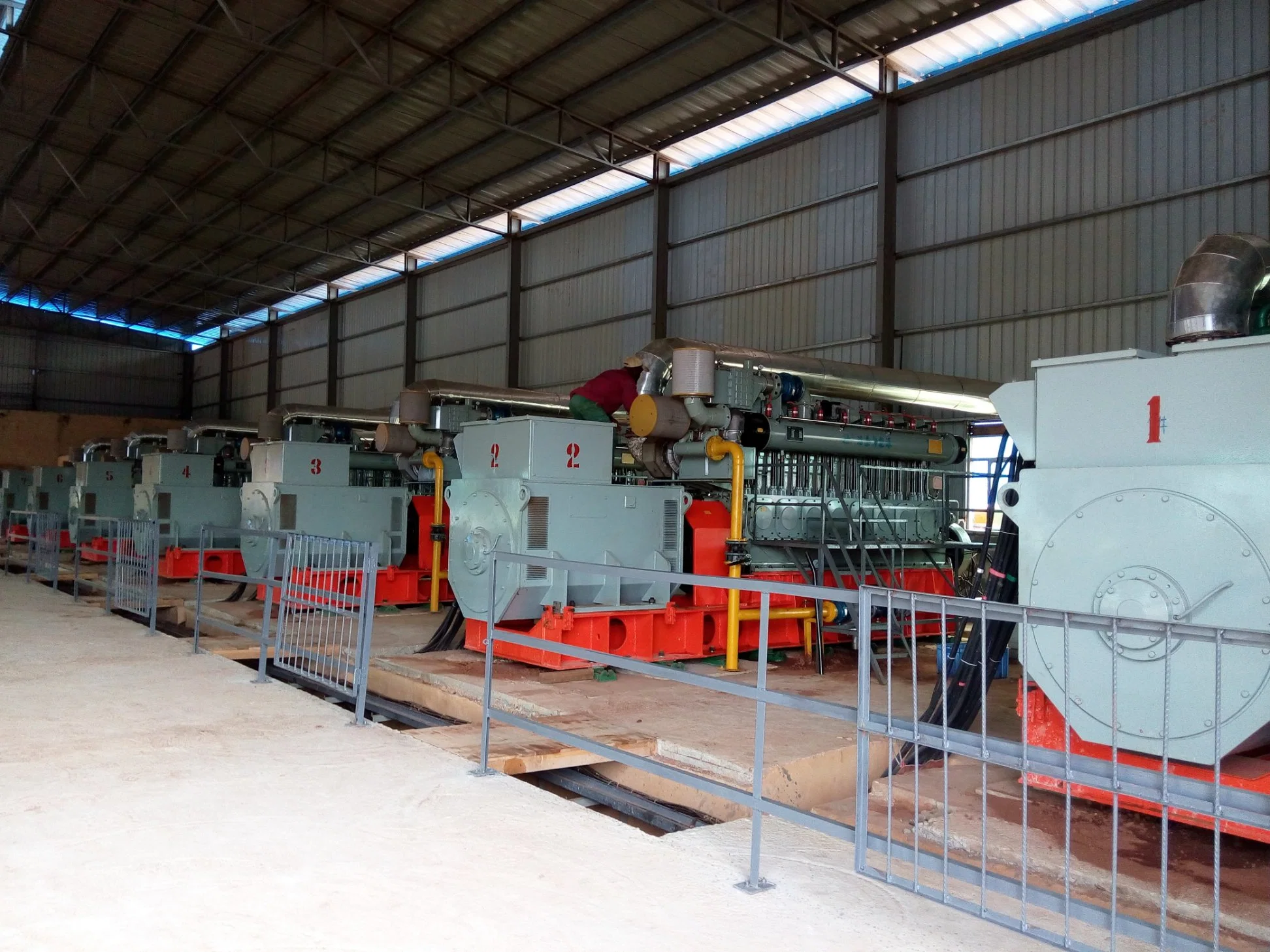 1000kw Wood Gasification Generator Set/Power Plant with CHP System