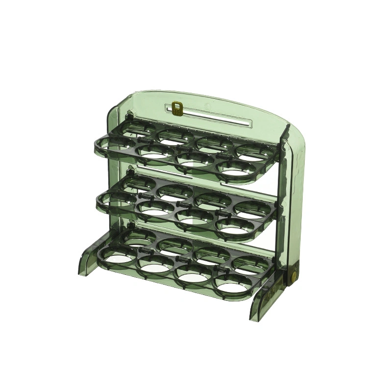 Kitchen Storage Anti-Fall Pet Egg Storage Box Collapsible Egg Storage Rack