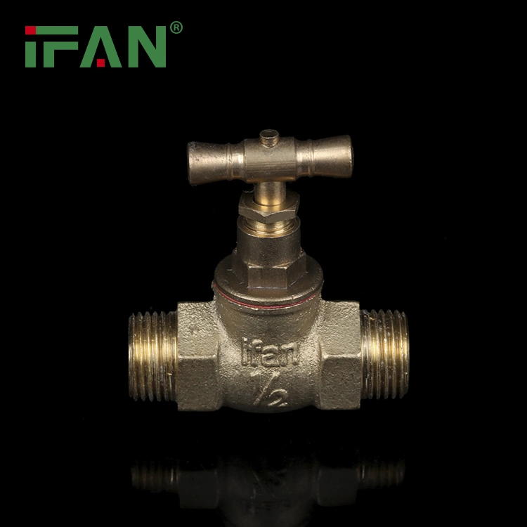 Ifan Free Sample Wholesale Bibcock Brass Fitting Valve for Plumbing