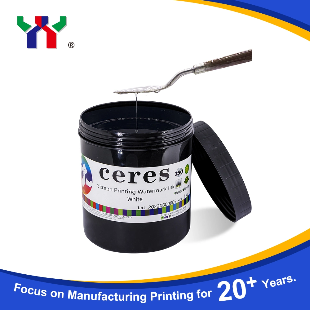 Offset/Screen Printing Watermark Ink, Black and White Color