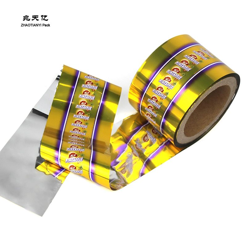 OEM High quality/High cost performance Pet/BOPP Custom Printed Laminated Aluminum Snack Food Plastic Film Roll