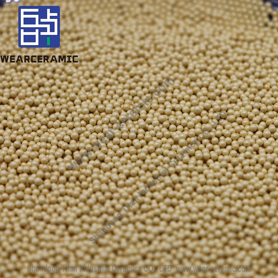 1-10 mm Zirconium Beads Cerium Stabilized Zirconia Beads for Special Chemical Industry