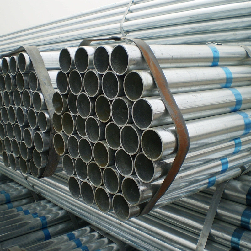 Greenhouse Building Tubes 0.5 mm - 2.0mm Pre Galvanized Welded Gi Steel Pipes Small Size