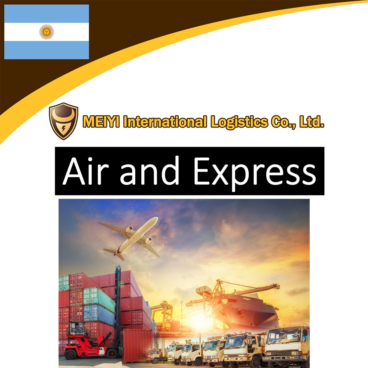 service d'expédition expédition vers l'Argentine fret aérien express international agent d'expédition logistique transitaire de fret