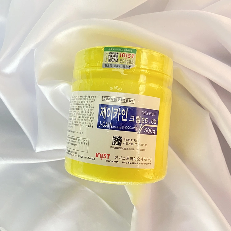 500g J Cain Cream Original Supply Korea Anesthesia Paste Numbing Cream Tattoo for Piercing Treatment