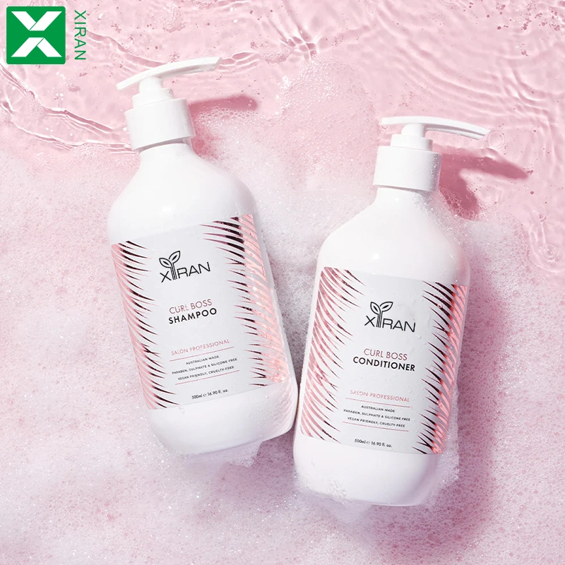 Private Label Organic Sulfate Free Shampoo und Conditioner für definieren Locken