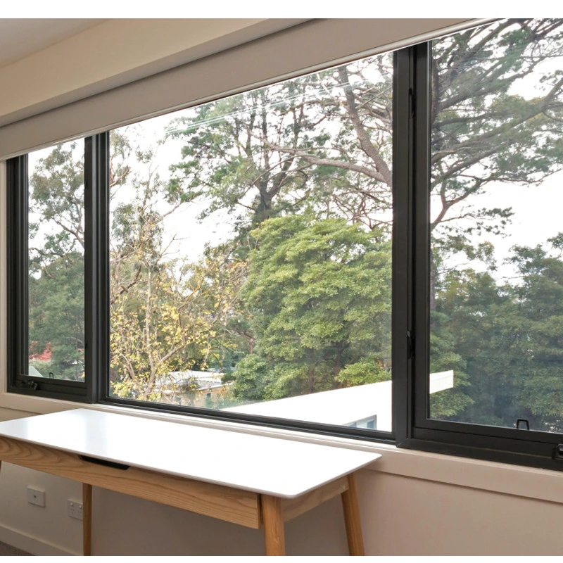 Residential Double Large Glass Aluminium Sliding Door 3 Panel Sliding Glass Door