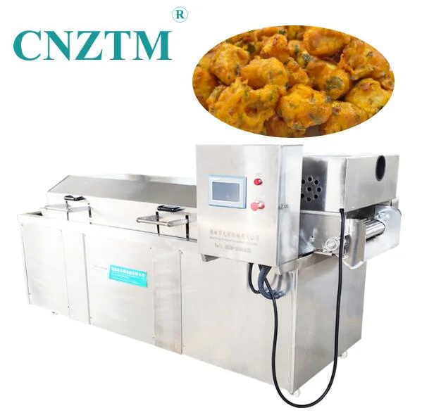 Small Continuous Chips Shrimp Slices Prawn Cracker Frying Machine Fryer