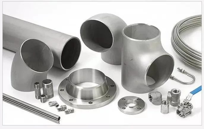 Stainless Steel Mill Surface Sch40 Sch80 Elbow Bend Tee Reducer Flange Pipe Fittings