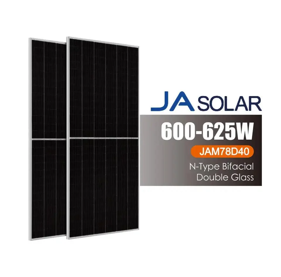 Ja Jam78d40 600-625W Wholesale Poly PV Fold Flexible Black Monocrystalline Polycrystalline Photovoltaic Module Mono Solar Energy Power Cell Panel