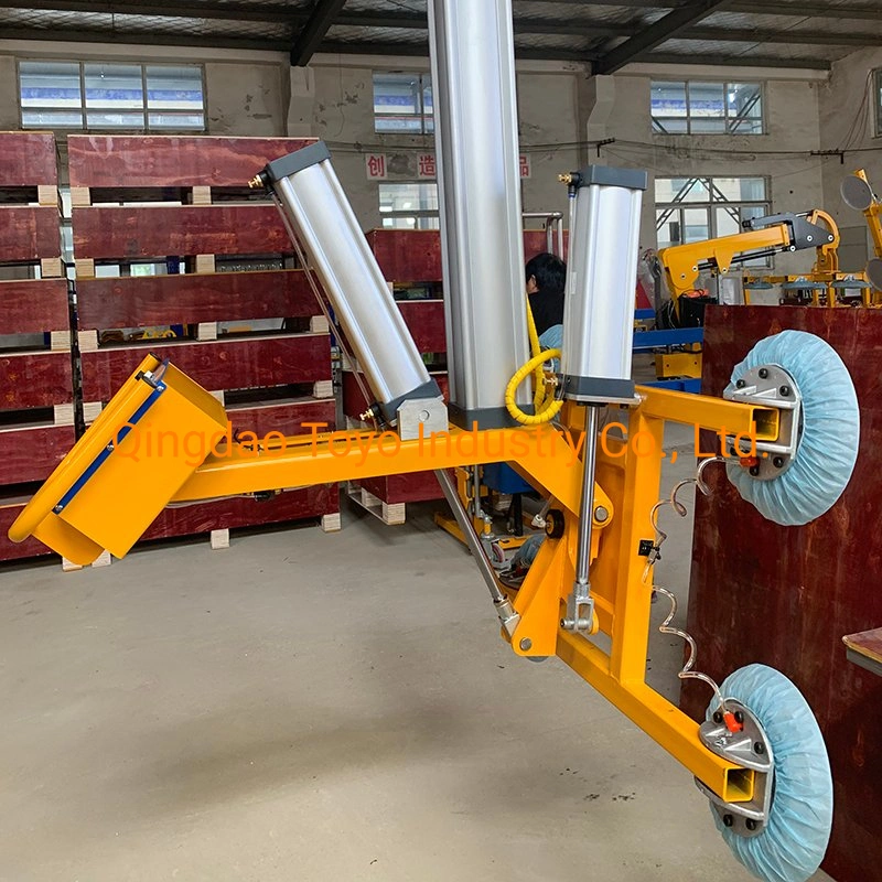 Air Source Control Glass Lifter with Working Capacity of 500kgs