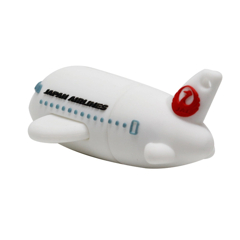 USB Stick Cartoon Promotional Gift Aircraft PVC Custom Shape USB Flash Drive Pen Drive USB