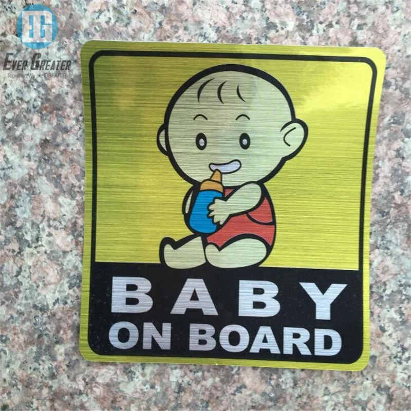 Wholesale/Supplier Baby on Board Car Sign Reflex Notice Baby on Board Sicker for Safety