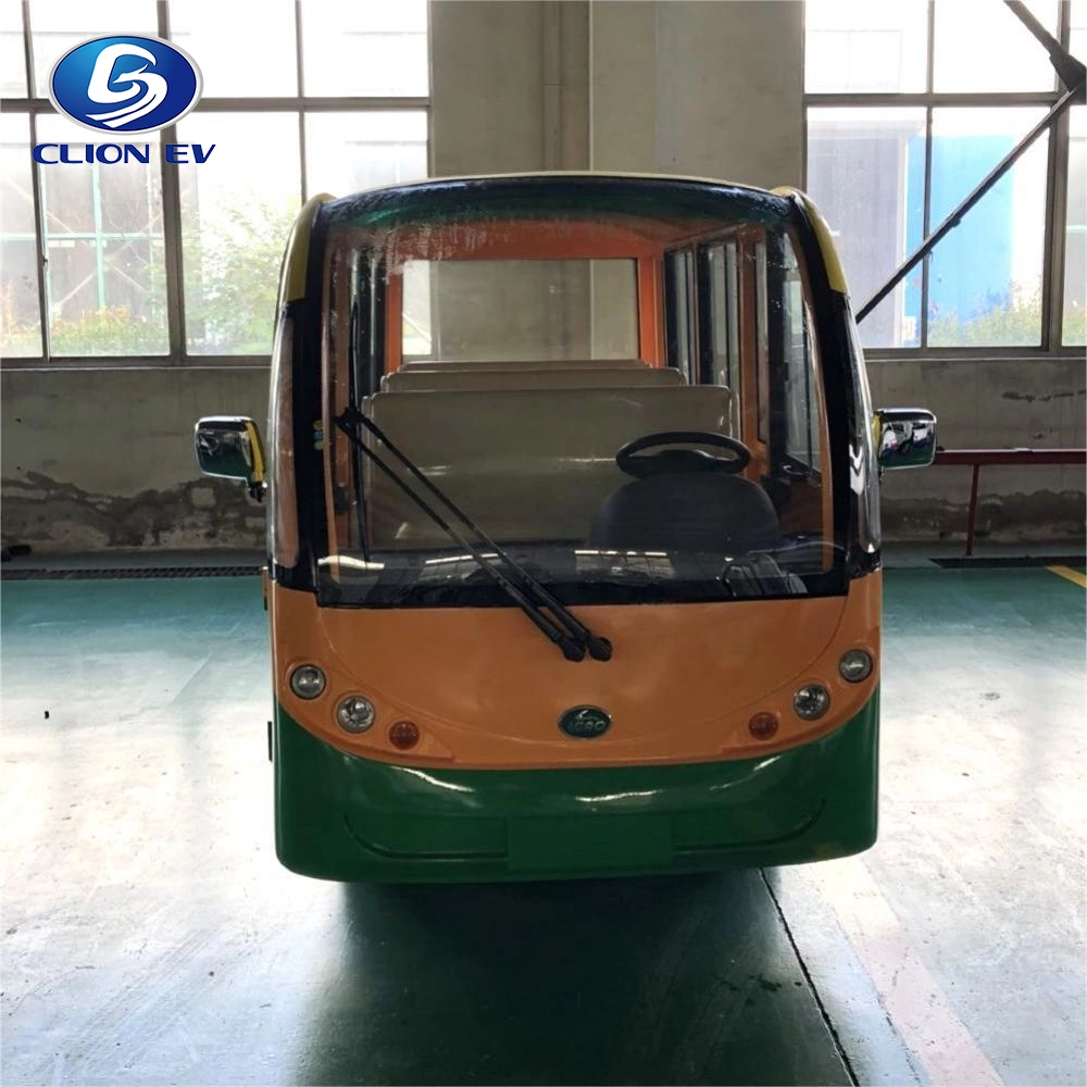 Cool Wind Summer Tourist Vehicle Electric Sightseeing Minibus for Resort/Scenic Spot