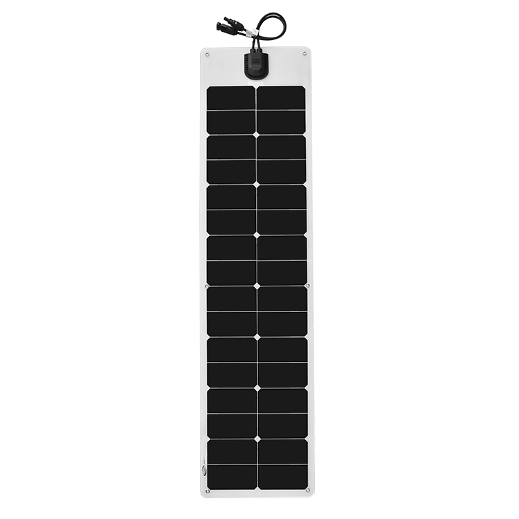 24,5% eficiencia película Sunpower Cell Panel solar fotovoltaico semi flexible