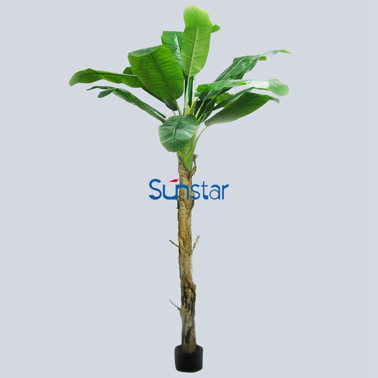 Künstliche Bananenbaum Topfpflanze 270cm für Heimdekoration (50796)