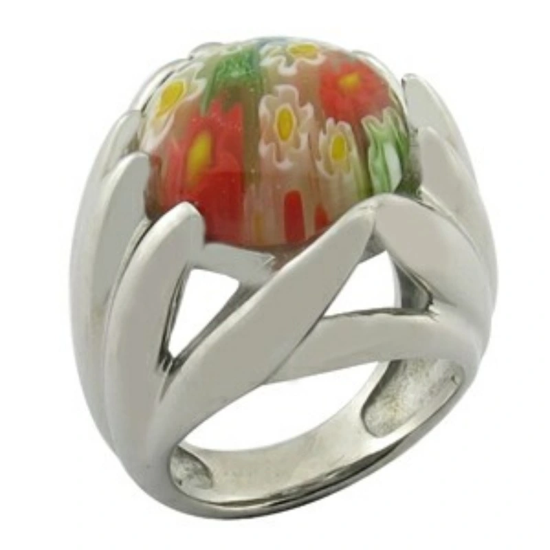 Western Style Multi-Color Changeable Stone Ring