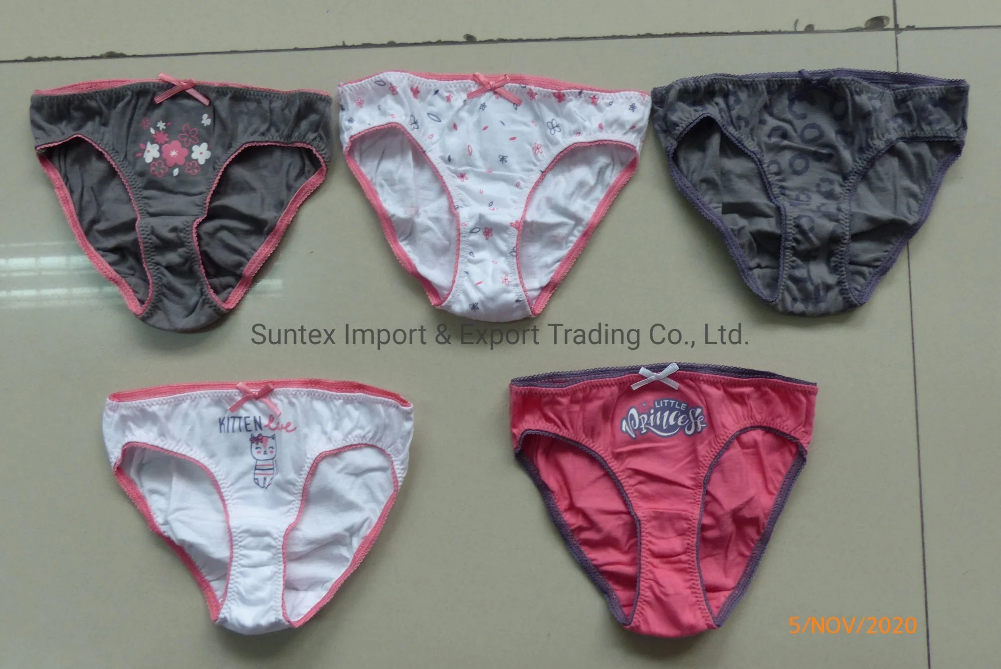 Soft Quality 100% Cotton Kids' Underwear Manufacturer