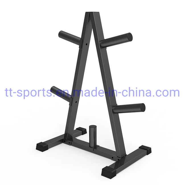 Gimnasio Gimnasio Uso /Home Rack de Almacenamiento en rack de la placa de peso el peso de la cremallera de la placa de Op.