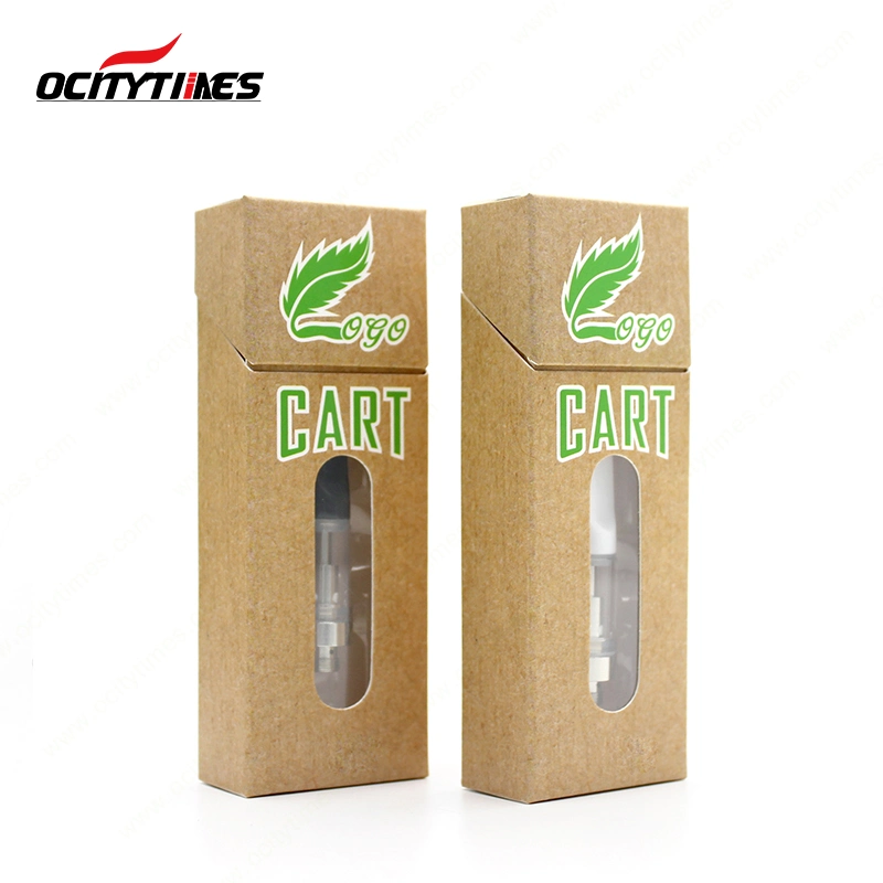 High quality/High cost performance  Customize Logo Vape Pen Style Glass 510 Thread Protection Packaging Box