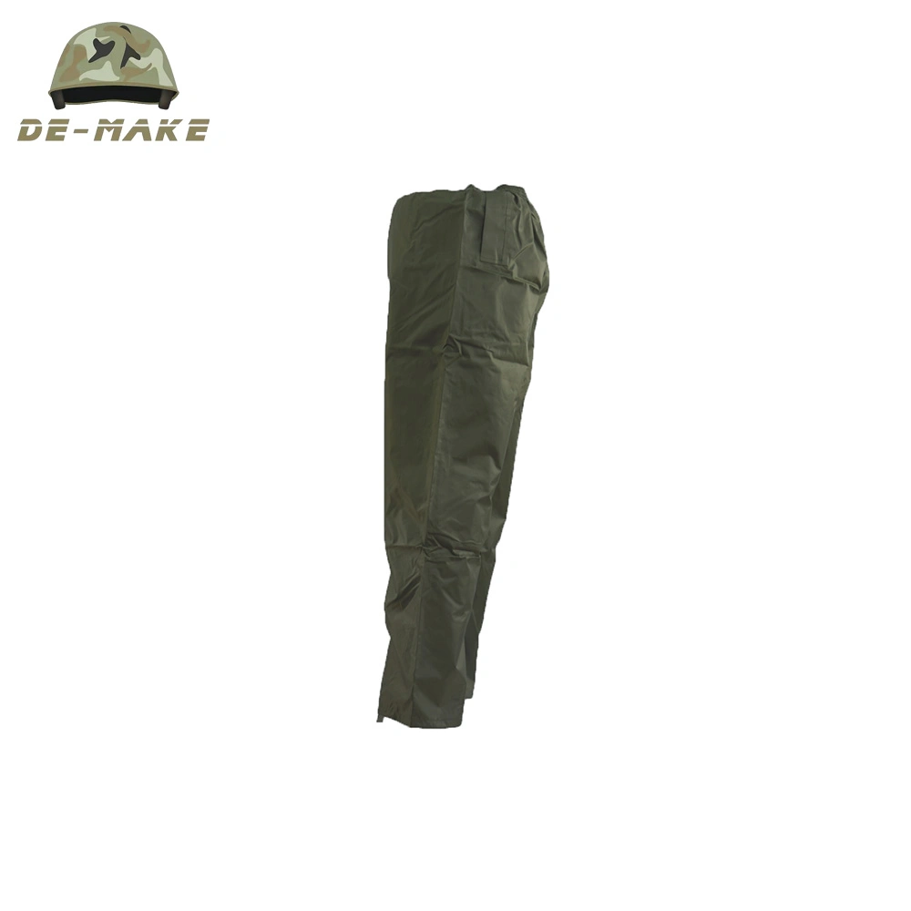 High quality/High cost performance PVC Military Raincoat and Rain Pants Suit