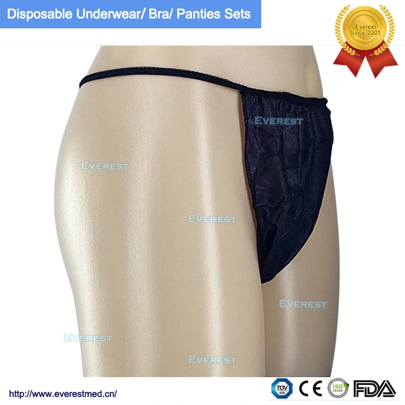 Non Woven Disposable Female G-String for SPA