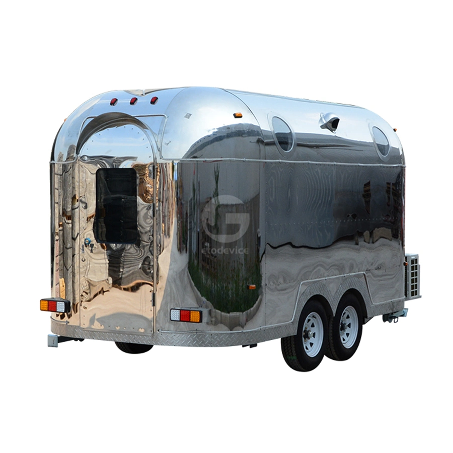 New Style Mobile Shiny Food Trucks Sale