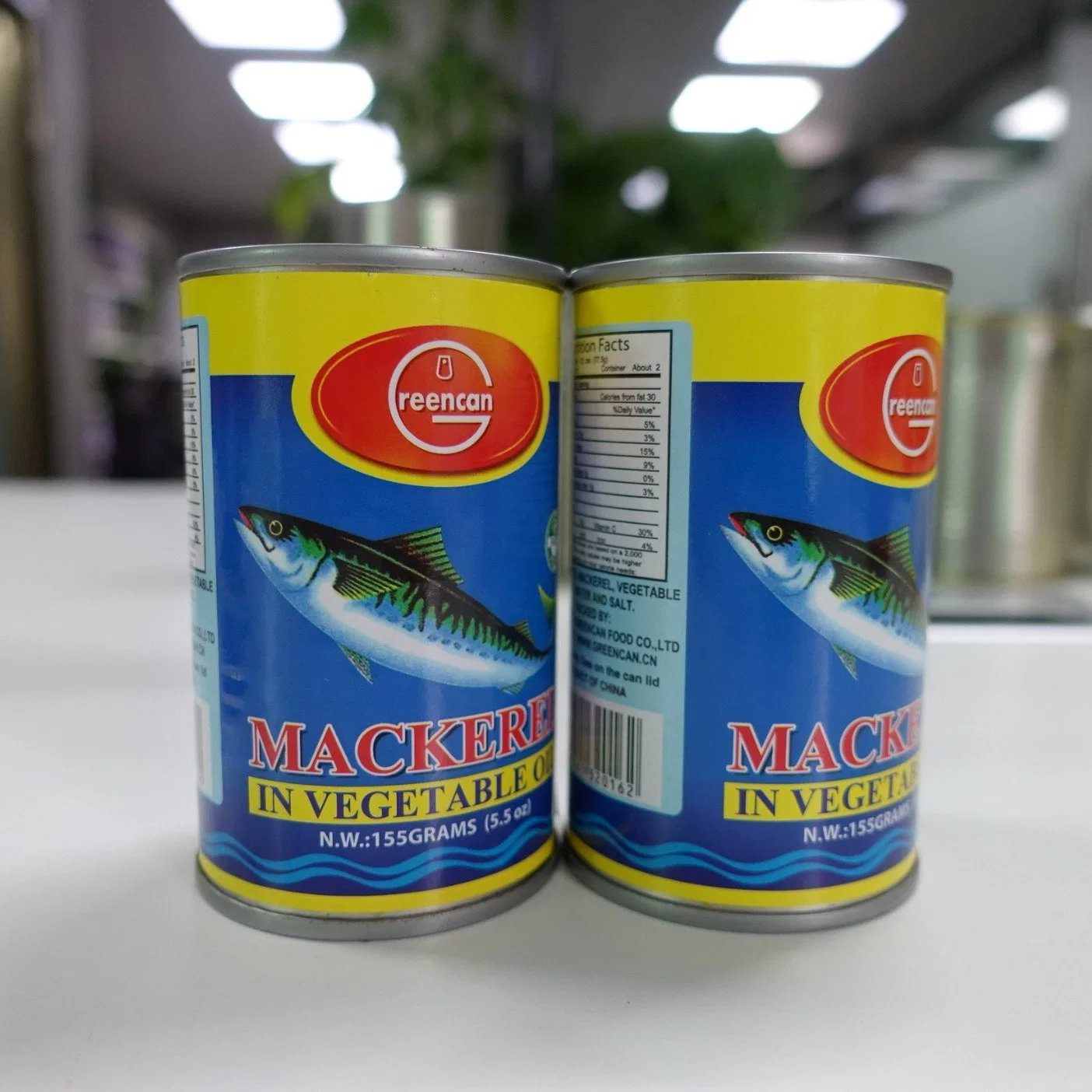 China Canned Fish Sardine in Vegetable Oil