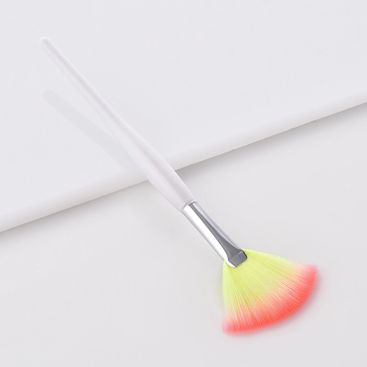 Wholesale/Supplier High quality/High cost performance  Imitation Wool Nylon Hair Face Cleaning Cosmetics Fan Makeup Brush