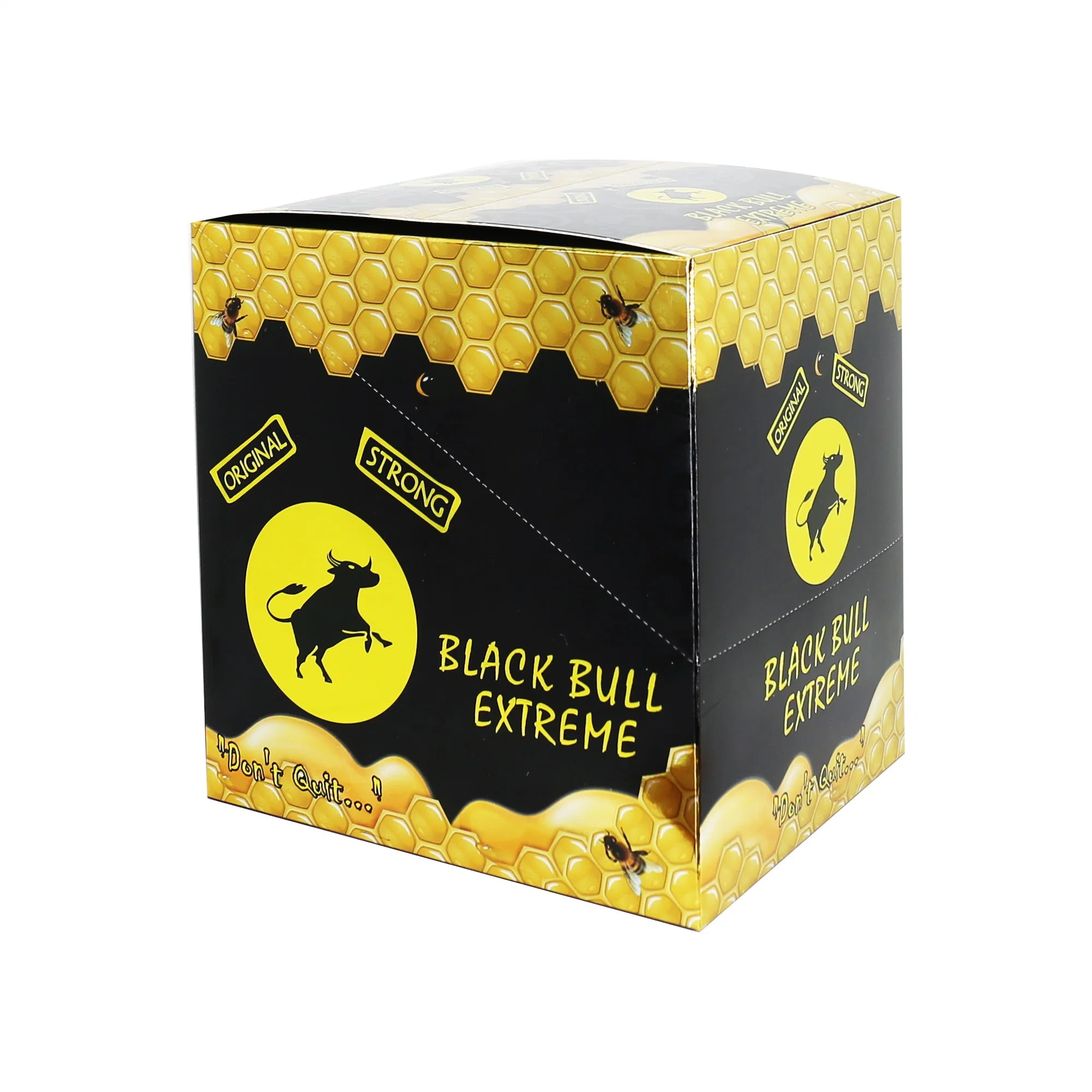 Black Bull Honey 12 Pouches with display Box New Design for Wholesale/Supplier