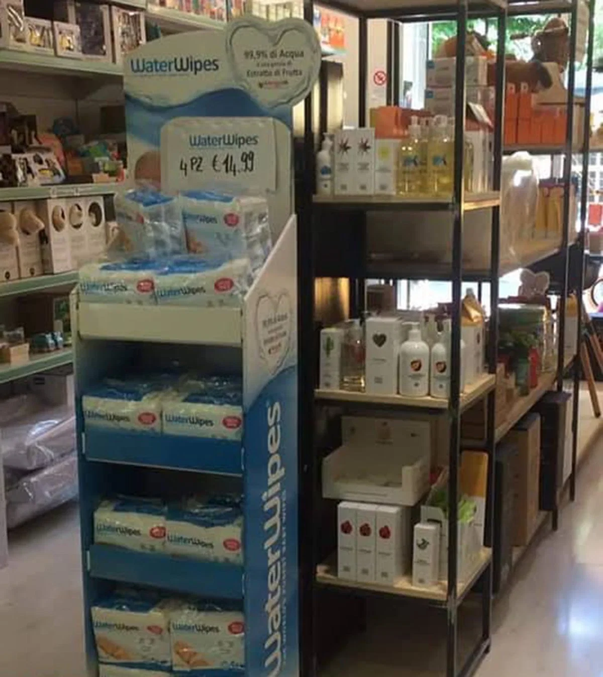 Super Quality Paper Cardboard Display Rack Towel/Pocket Facial Tissue/Napkin Display Stand