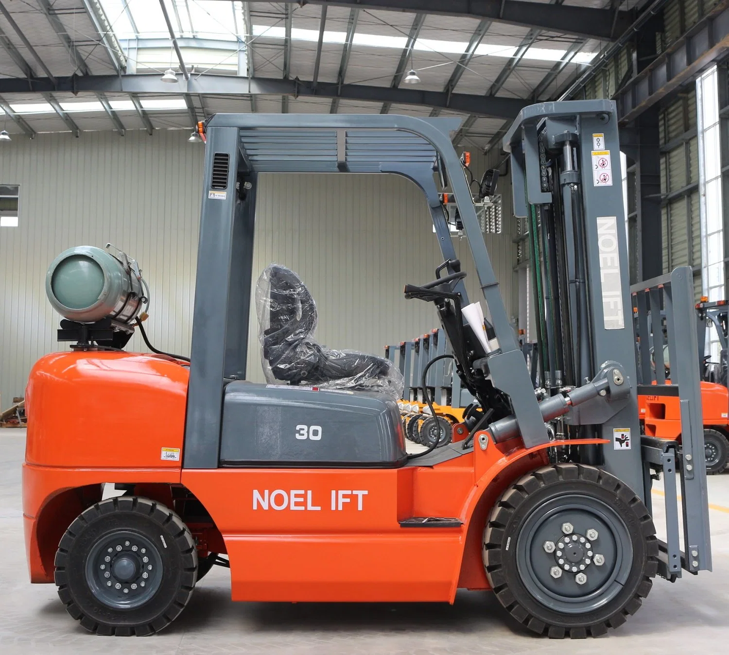 Automatic Transmission LPG Forklift 3tons Gasoline Gas Forklift Price