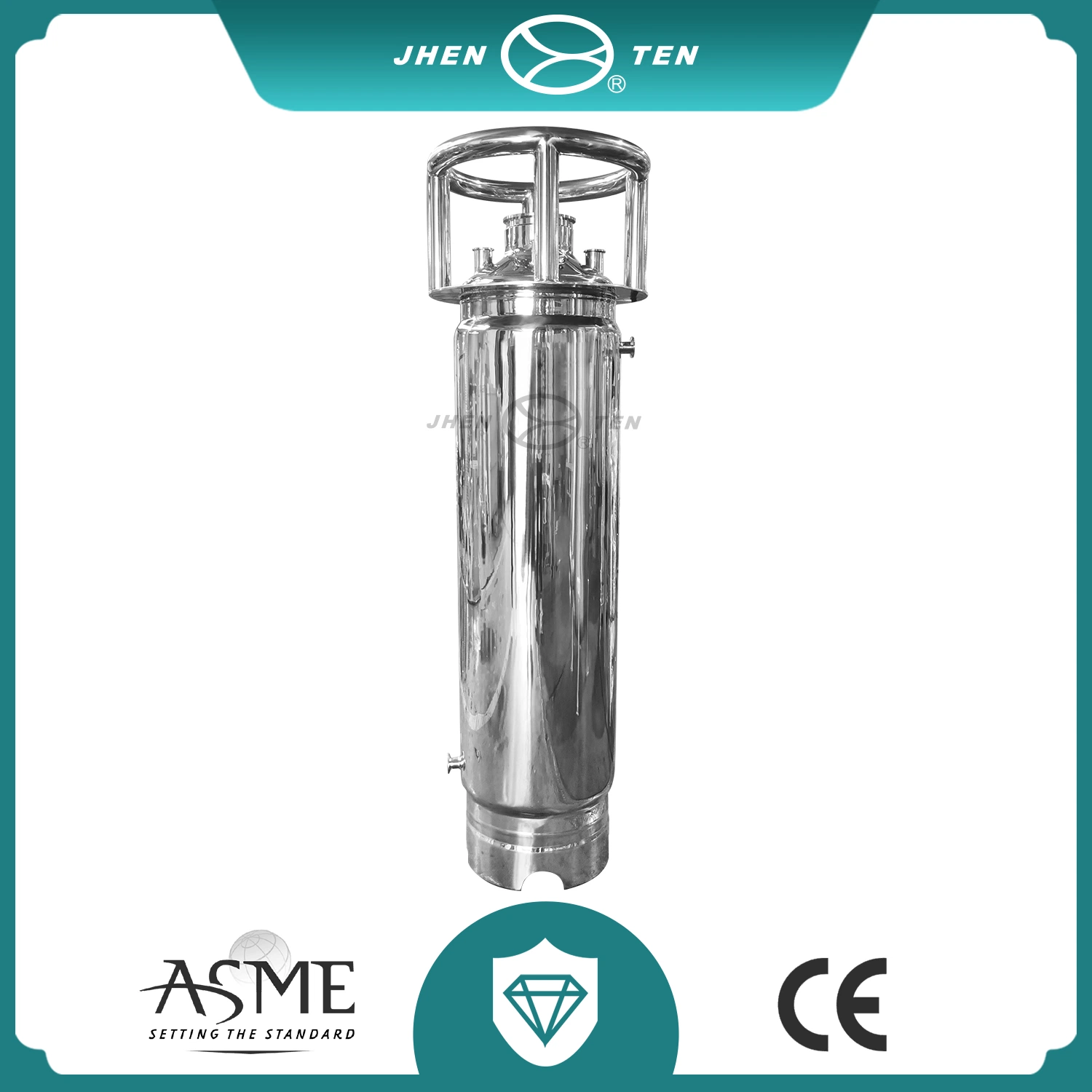 Stainless Steel 500L 1000L 2000L Dimple Jacket Wine Fermenter Bright Tank Brewery Beer Fermentation Tank