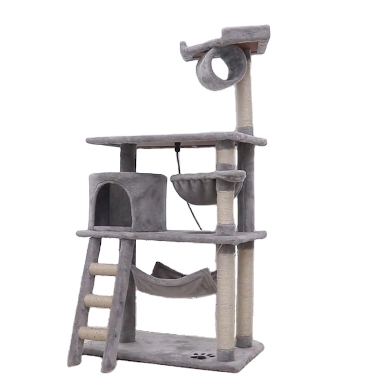 Parede Climb Cat Toys Scratcher de alta qualidade Interactive Factory Modern Com roda de exercício