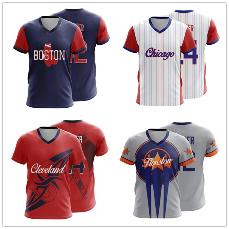 Sports Clothing Fashion Sublimation Baseball Jerseys New Design Custom Baseball Shirts