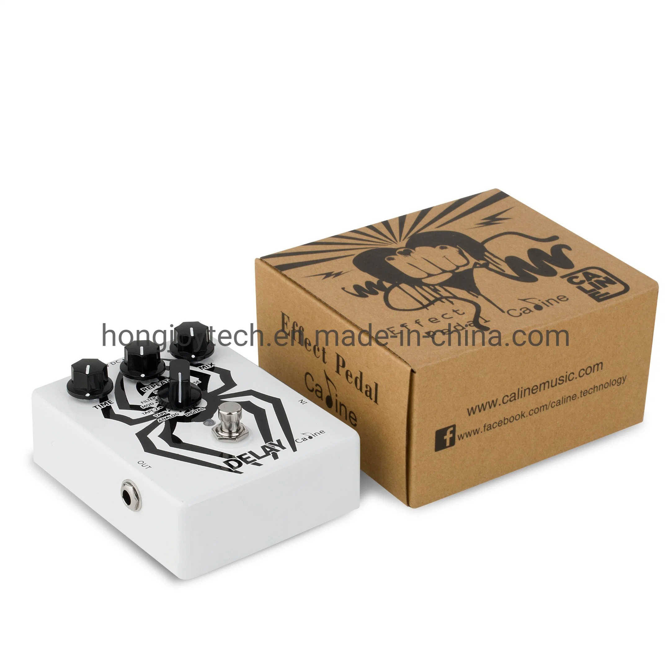 Caline Cp 86 The Arachnid Multi Delay Aluminum Alloy Padel Guitar Effect--Musical Instruments & Guitar Accessories