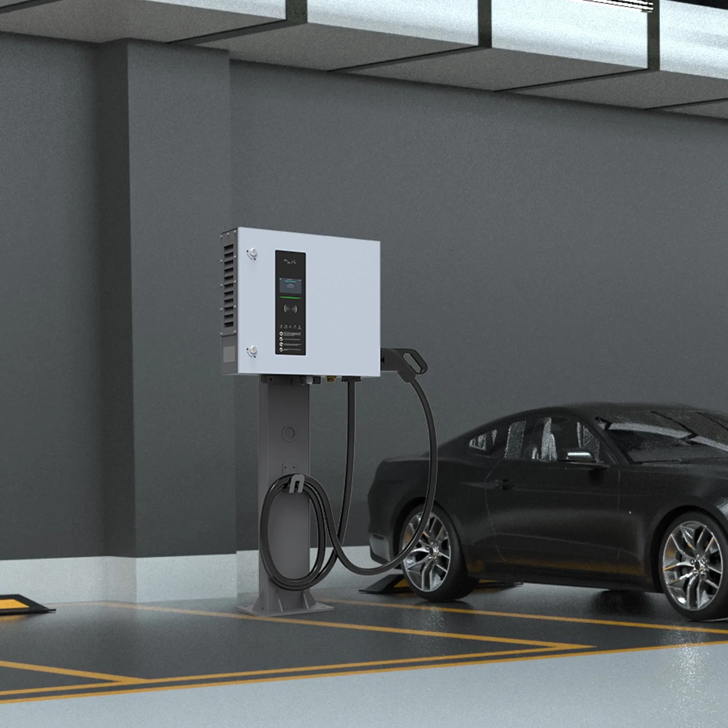 1.6 Ocpp Evse Charge commerciale CCS CCS12 Gbt 3 Phase de contrôle de l'APP 30kw DC EV Chargeur Portable Mobile pour les voitures électriques